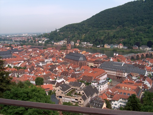 Rooftops of Heidelberg, Germany, 2008