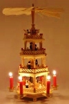 candle pyramid